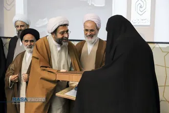 آیین تکریم و معارفه مدیر مرکز مدیریت حوزه&zwnj;های علمیه خواهران