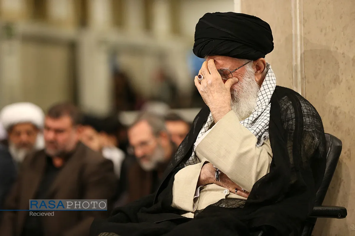 مراسم سوگواری سالروز شهادت مولای متقیان امام علی(ع) با حضور مقام معظم رهبری