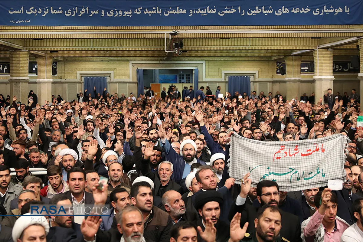 دیدار مردم آذربایجان شرقی با مقام معظم رهبری
