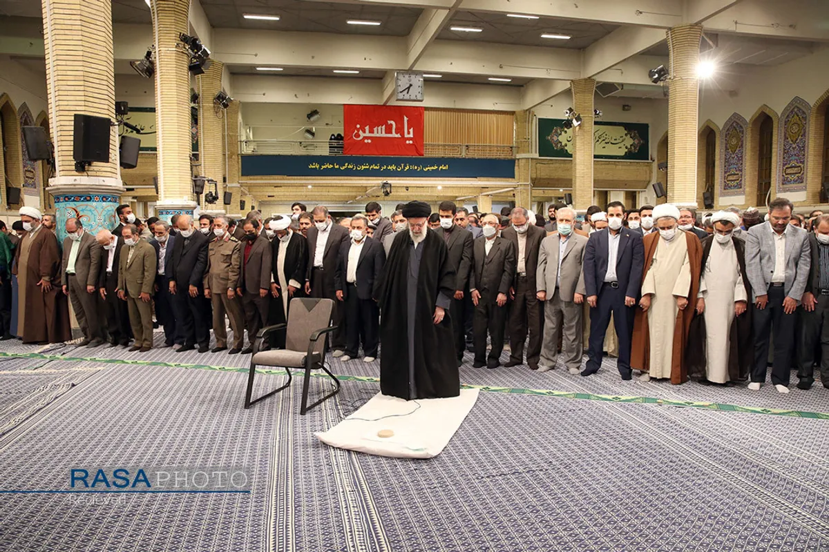 مراسم انس با قرآن با حضور مقام معظم رهبری