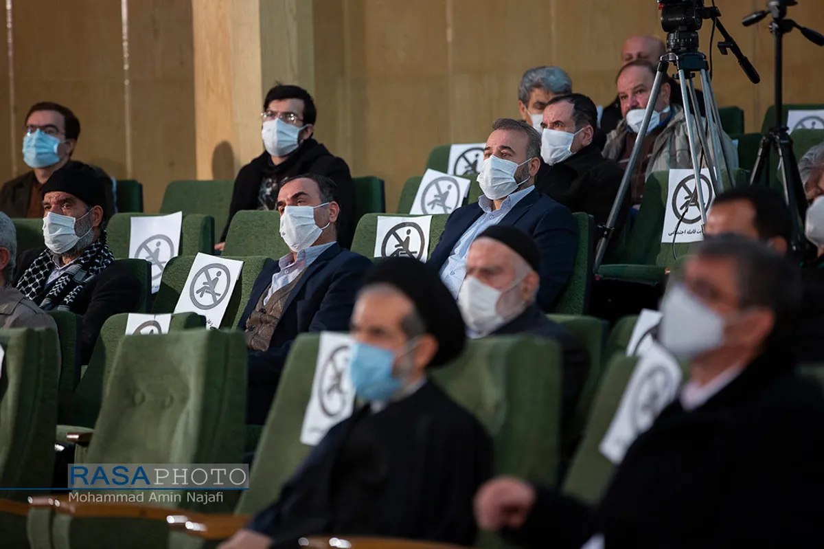 مراسم بزرگداشت مرحوم آیت الله سید رضا فاضلیان&lrm; در همدان