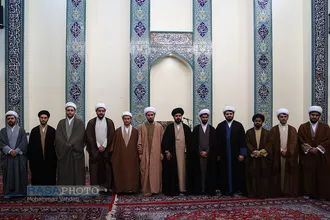 جشن&zwnj;های عمامه&zwnj;گذاری طلاب حوزه علمیه قم در بیوت مراجع تقلید و  علما