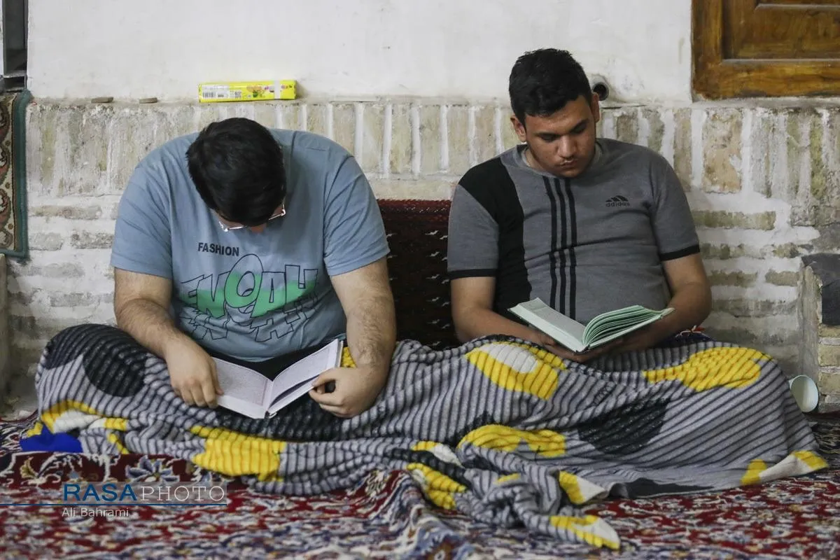 مراسم معنوی اعمال ام داود در قم