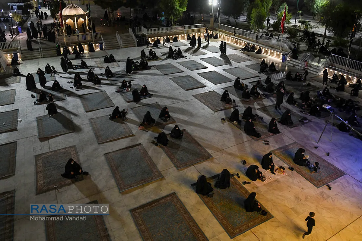 عزاداری هیأت رزمندگان اسلام قم
