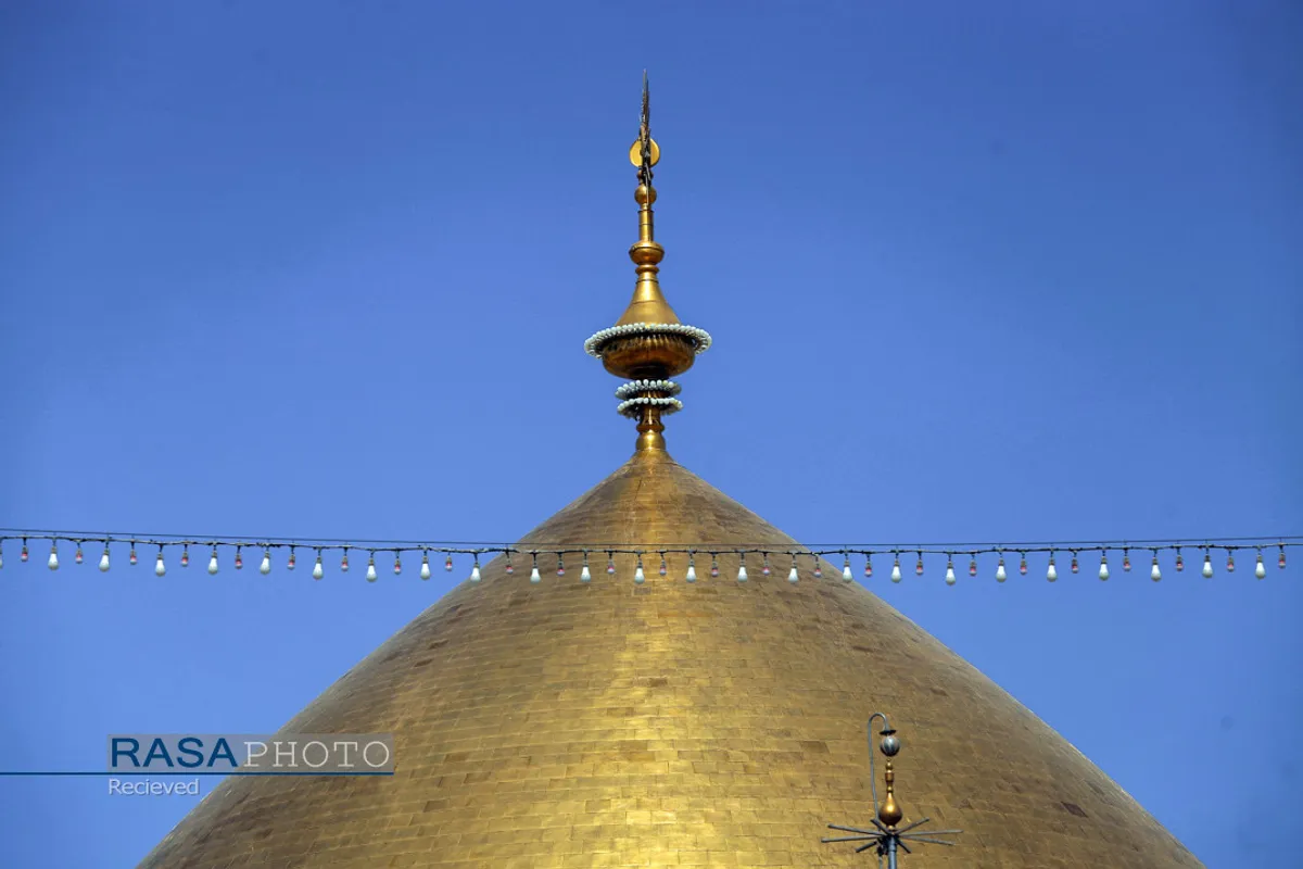 احتزاز پرچم غدیر در حرم حضرت امیر المومنین (علیه السلام)
