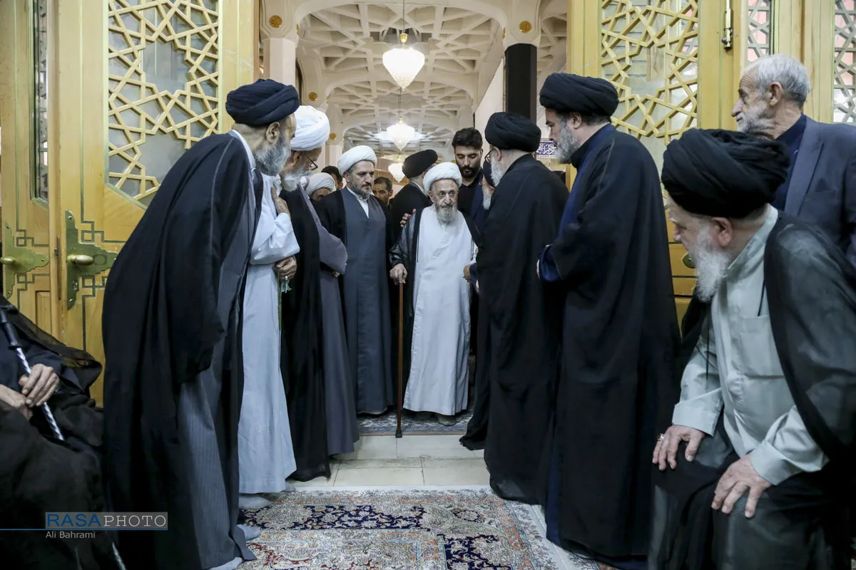 مراسم بزرگداشت مرحوم حضرت آیت الله شبیری زنجانی
