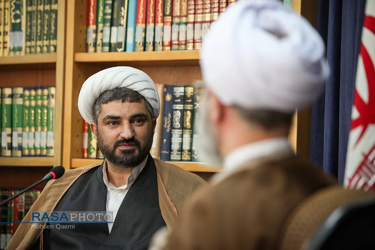 دیدار مدیرعامل و مسئولین خبرگزاری رسا با آیت الله اعرافی