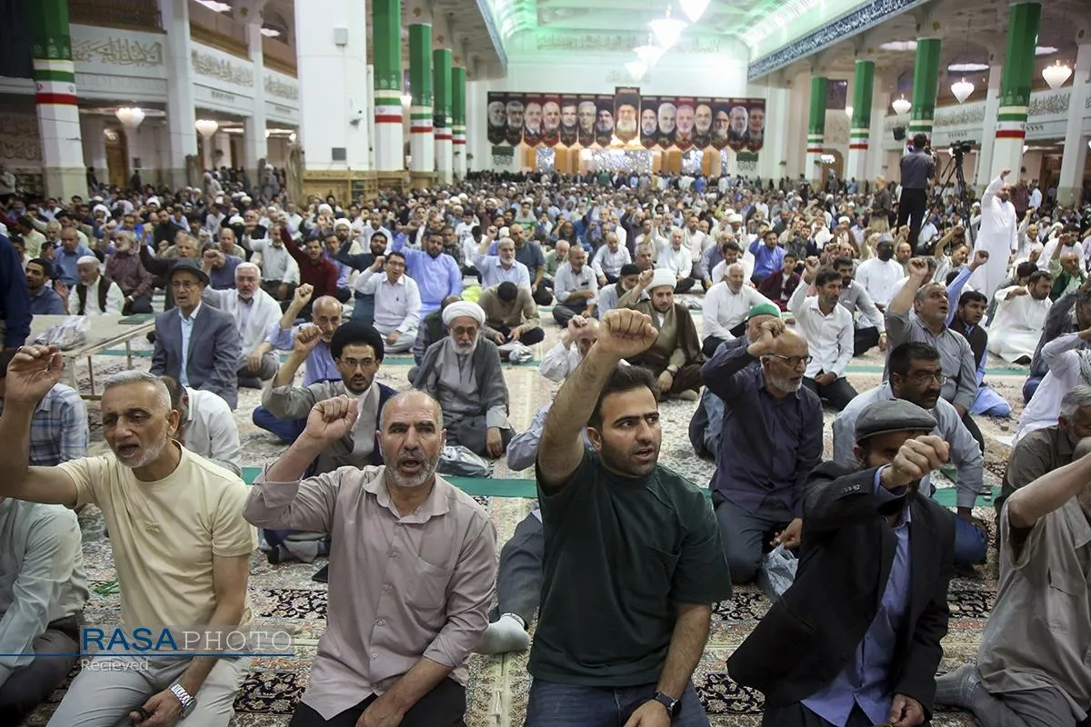 اقامه نماز عید سعید قربان در حرم حضرت معصومه (س)