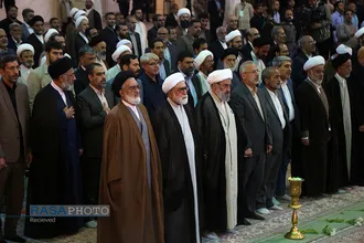 آیین آغاز جشن&zwnj;های دهه کرامت در حرم حضرت معصومه (سلام الله علیها)