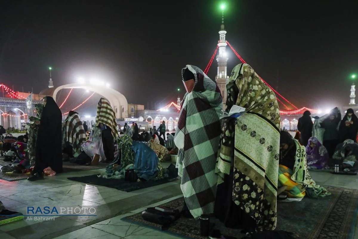 احیاء شب بیست و یکم ماه مبارک رمضان در مسجد مقدس جمکران
