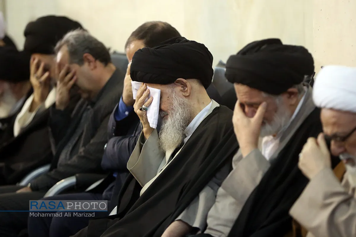 مراسم سالگرد ارتحال مرحوم آیت الله هاشمی شاهرودی در قم