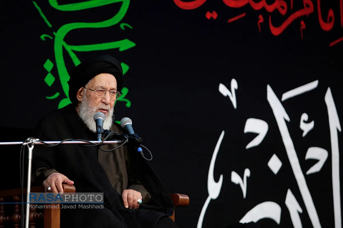 اجتماع بزرگ عزاداران علوی با سخنرانی آیت الله سیدان در مشهد