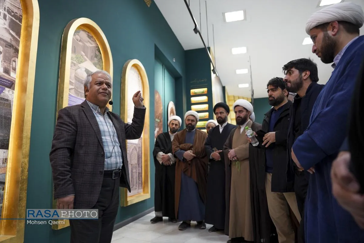 بازدید جمعی از اعضای خبرگزاری رسا و فضلاء استان مازندران از فعالیت&zwnj;های آستان قدس رضوی