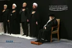 مراسم عزاداری شب عاشورای حسینی (علیه&zwnj;السلام) با حضور رهبر انقلاب