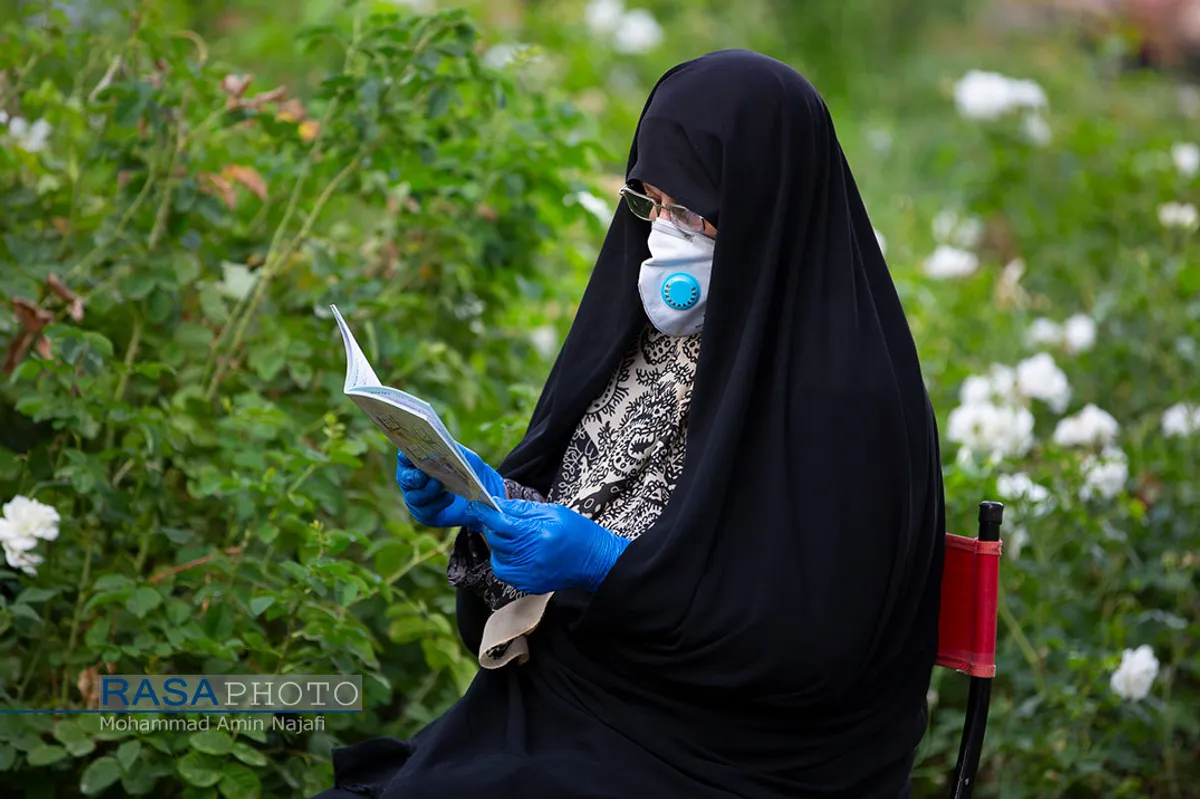 مراسم دعای عرفه با رعایت پروتکل&zwnj;های بهداشتی در همدان