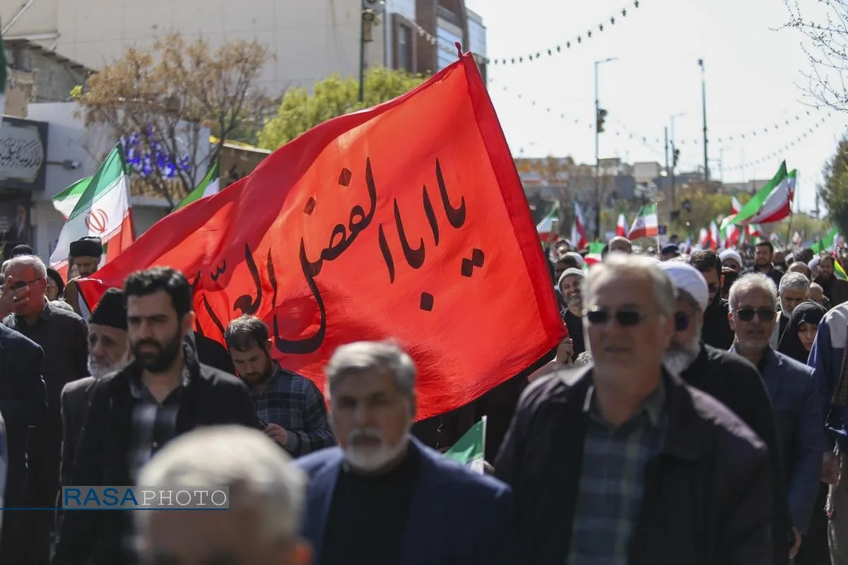 راهپیمایی مردم قم در محکومیت تجاوز آمریکا و رژیم صهیونیستی به کشور