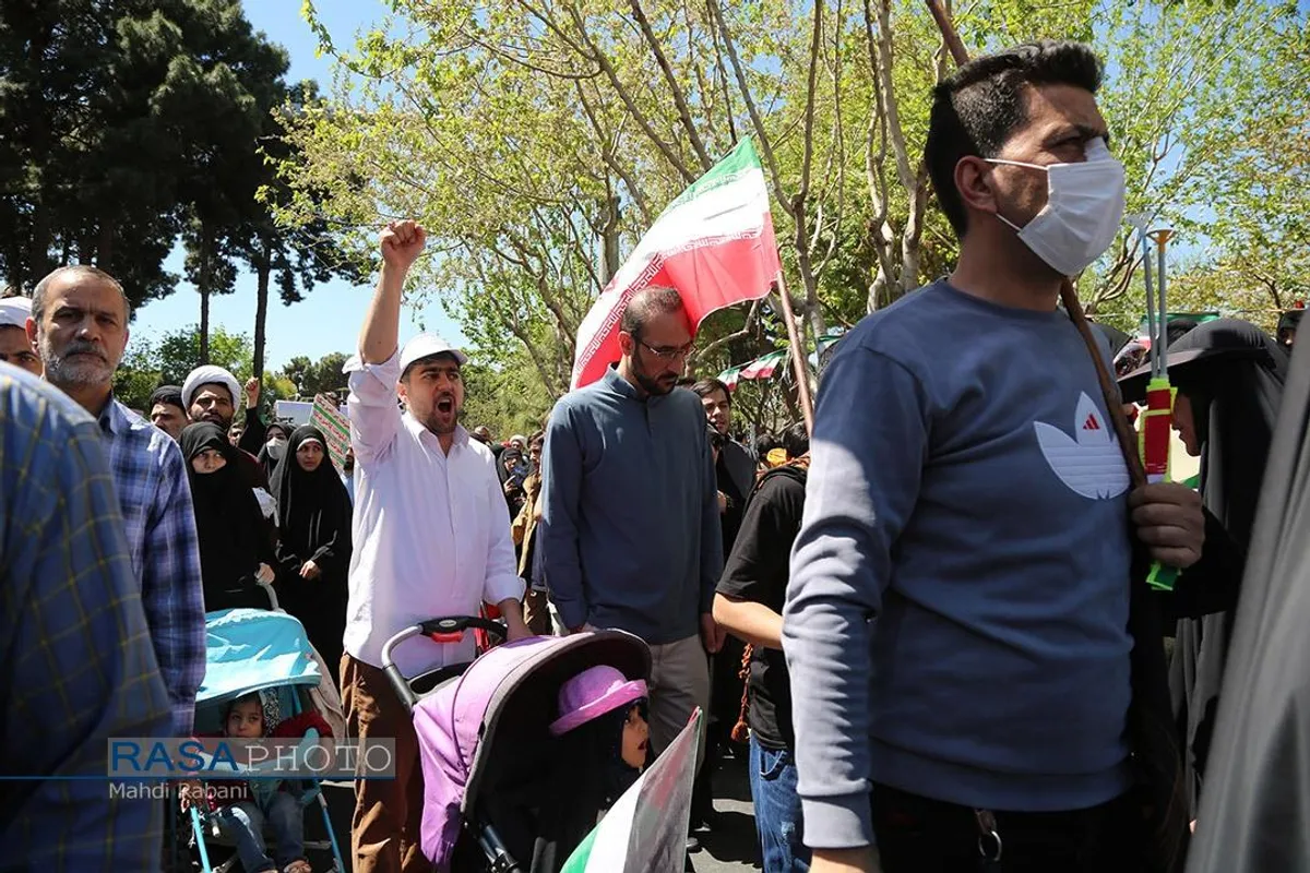 راهپیمایی باشکوه روز قدس در قم