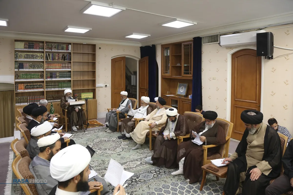 جلسه درس خارج فقه آیت الله کرمی جهرمی