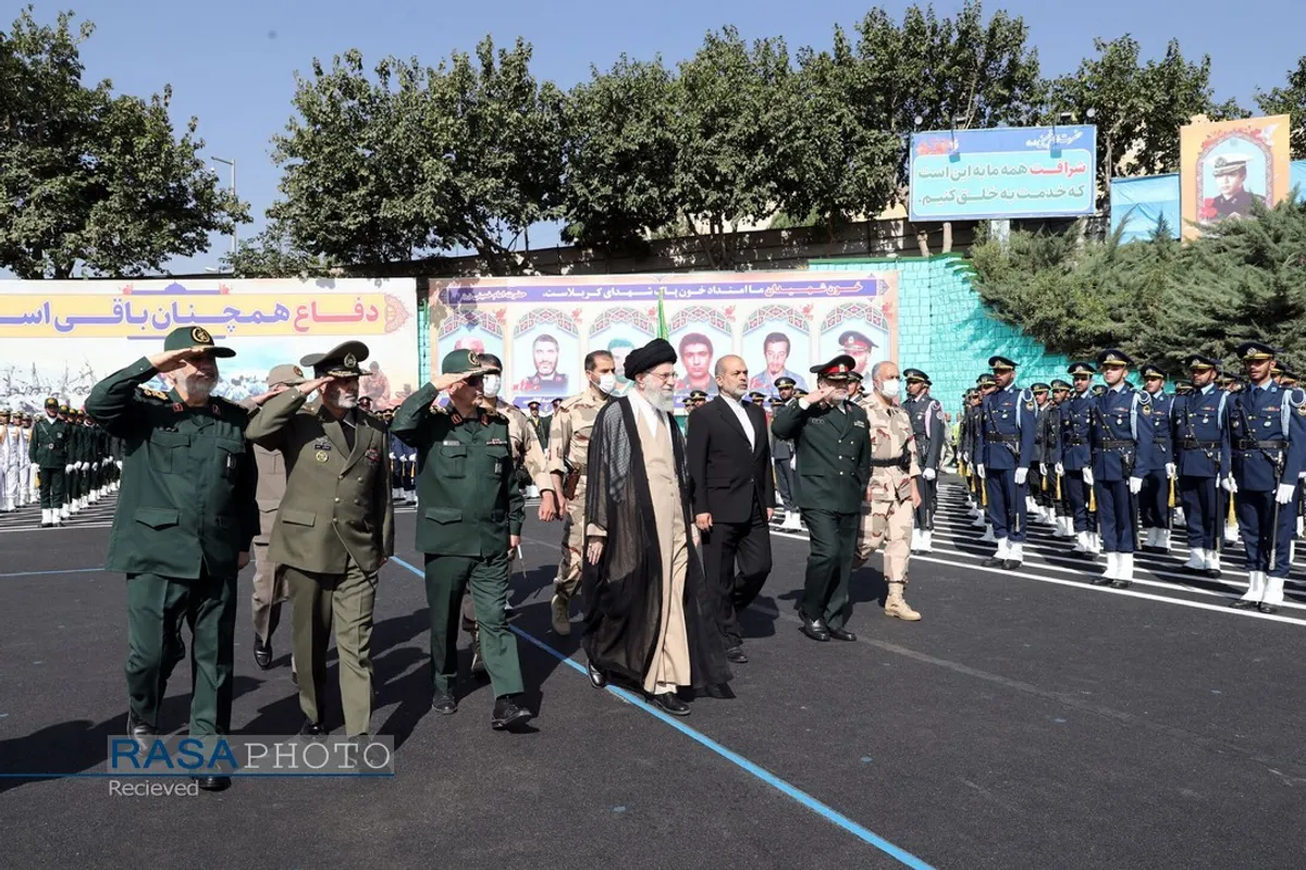 حضور فرمانده کل قوا در مراسم مشترک دانش&zwnj;آموختگی دانشگاه&zwnj;های افسری نیروهای مسلح