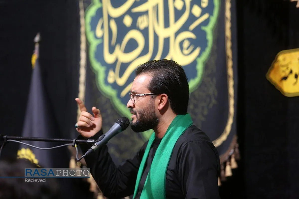 عزاداری شب شهادت امام رئوف (ع) در حرم کریمه اهلبیت (ع)