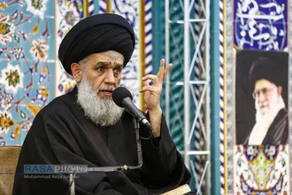 قم | عزاداری روز شهادت حضرت امام جعفر صادق (ع) در دفتر رهبر انقلاب