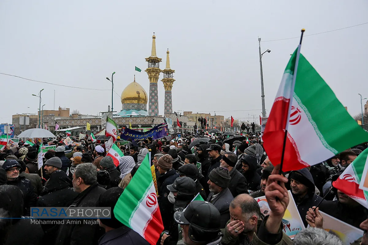 فجر سلیمانی | راهپیمایی ۲۲ بهمن در همدان