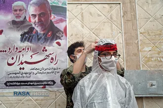 طرح غربالگری خانه به خانه توسط جوانان بسیجی قم