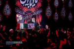 عزاداری هیئت فاطمیون قم در شب هفتم محرم