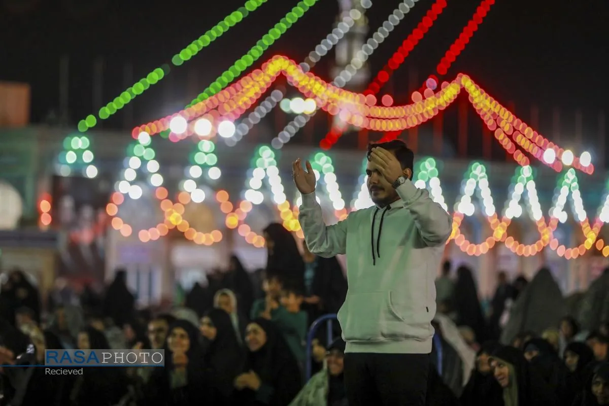 جشن ولادت حضرت علی بن موسی الرضا(ع) در آستان مقدس مسجد جمکران