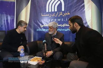 مهمانان رسا در دومین روز بیست و چهارمین نمایشگاه مطبوعات و رسانه های ایران