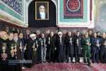 آیین خطبه&zwnj;خوانی شب شهادت امام رضا (ع) در حرم مطهر رضوی