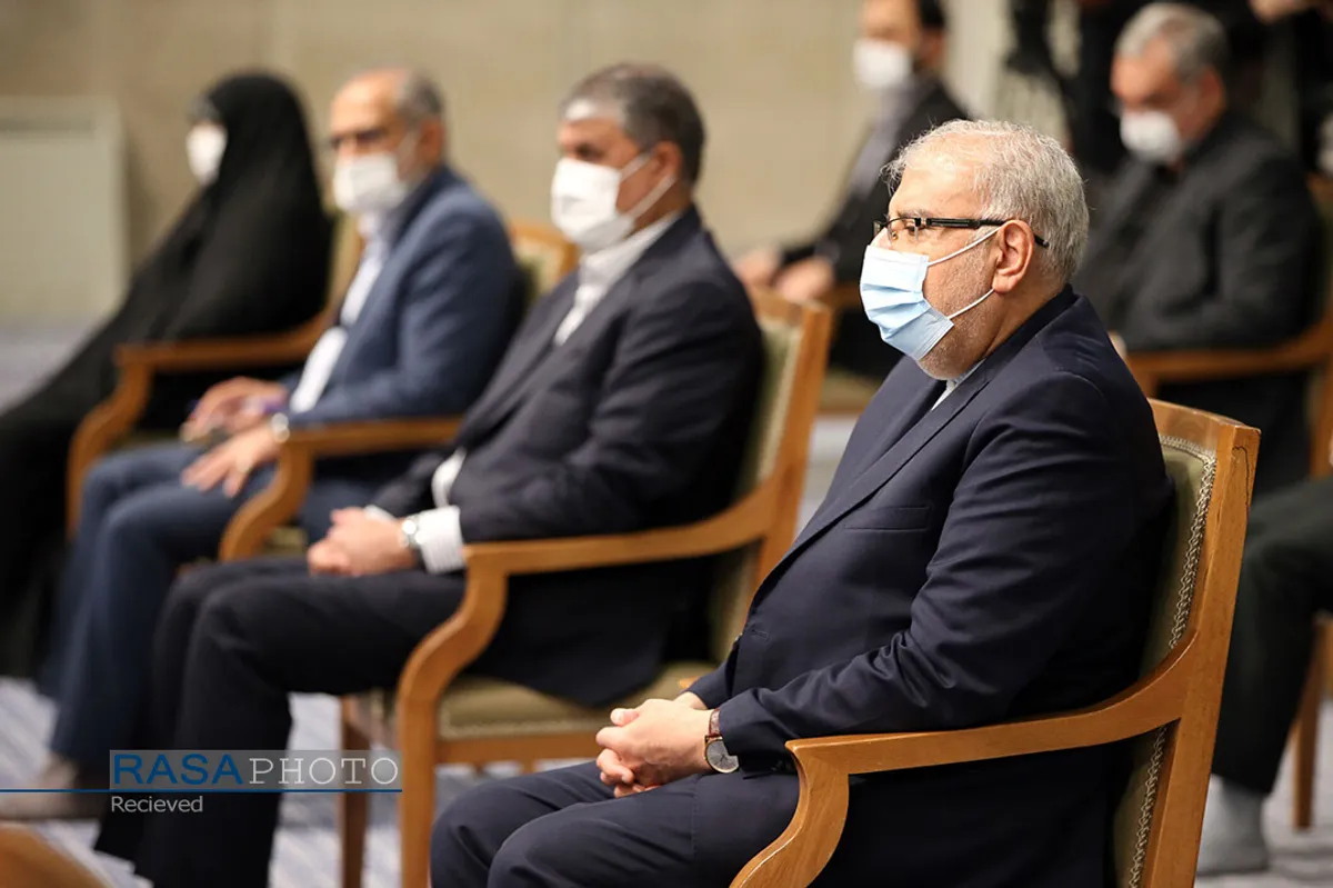 دیدار رئیس&zwnj;جمهور و اعضای هیئت دولت با مقام معظم رهبری