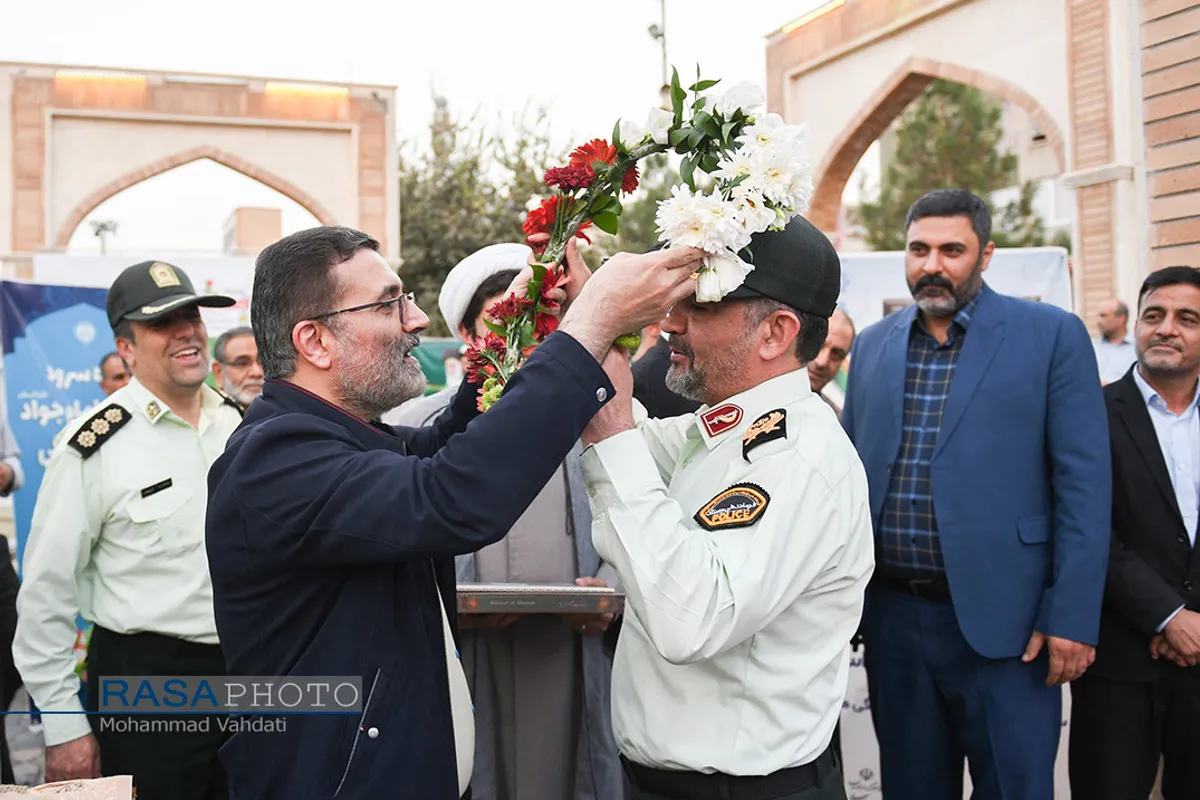 مراسم تقدیر از زحمت&zwnj;کشان نیروی انتظامی در قم