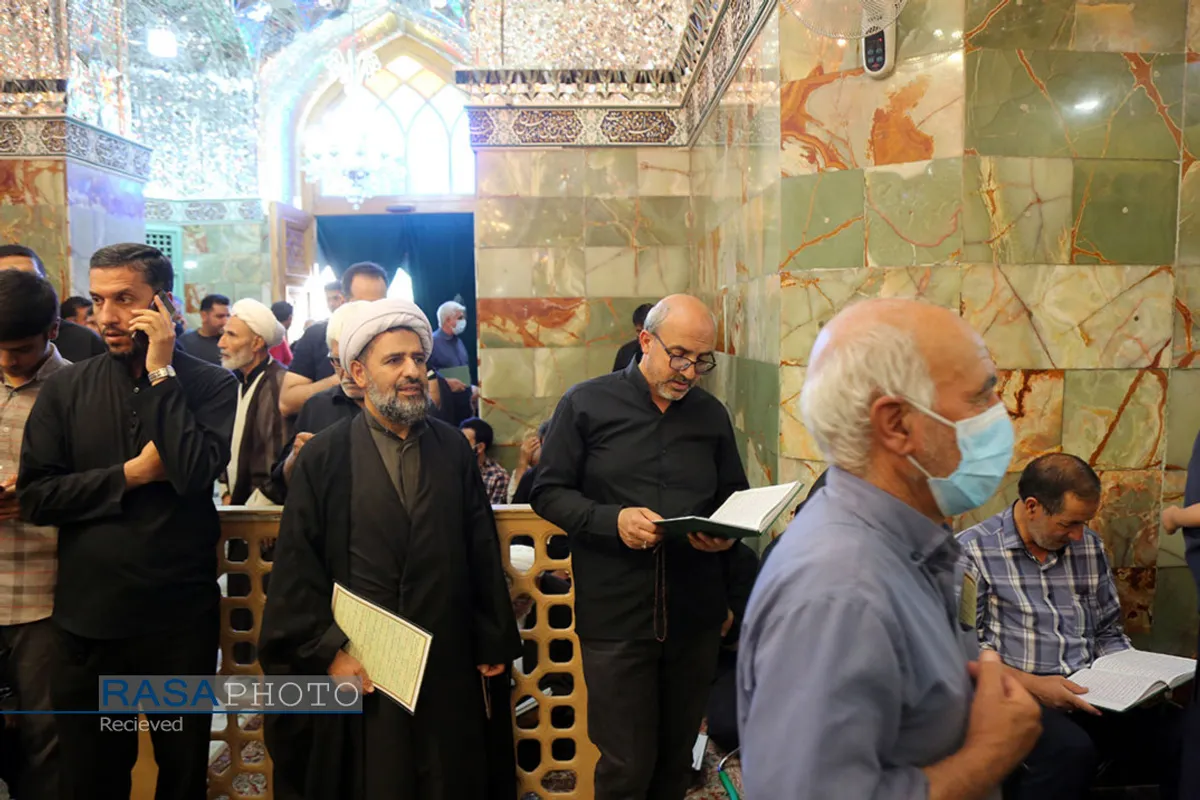 عزاداری روز شهادت حضرت امام حسن عسکری (علیه السلام) در قم