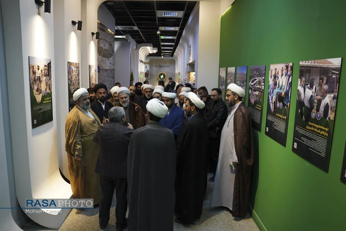 بازدید جمعی از اعضای خبرگزاری رسا و فضلاء استان مازندران از فعالیت&zwnj;های آستان قدس رضوی