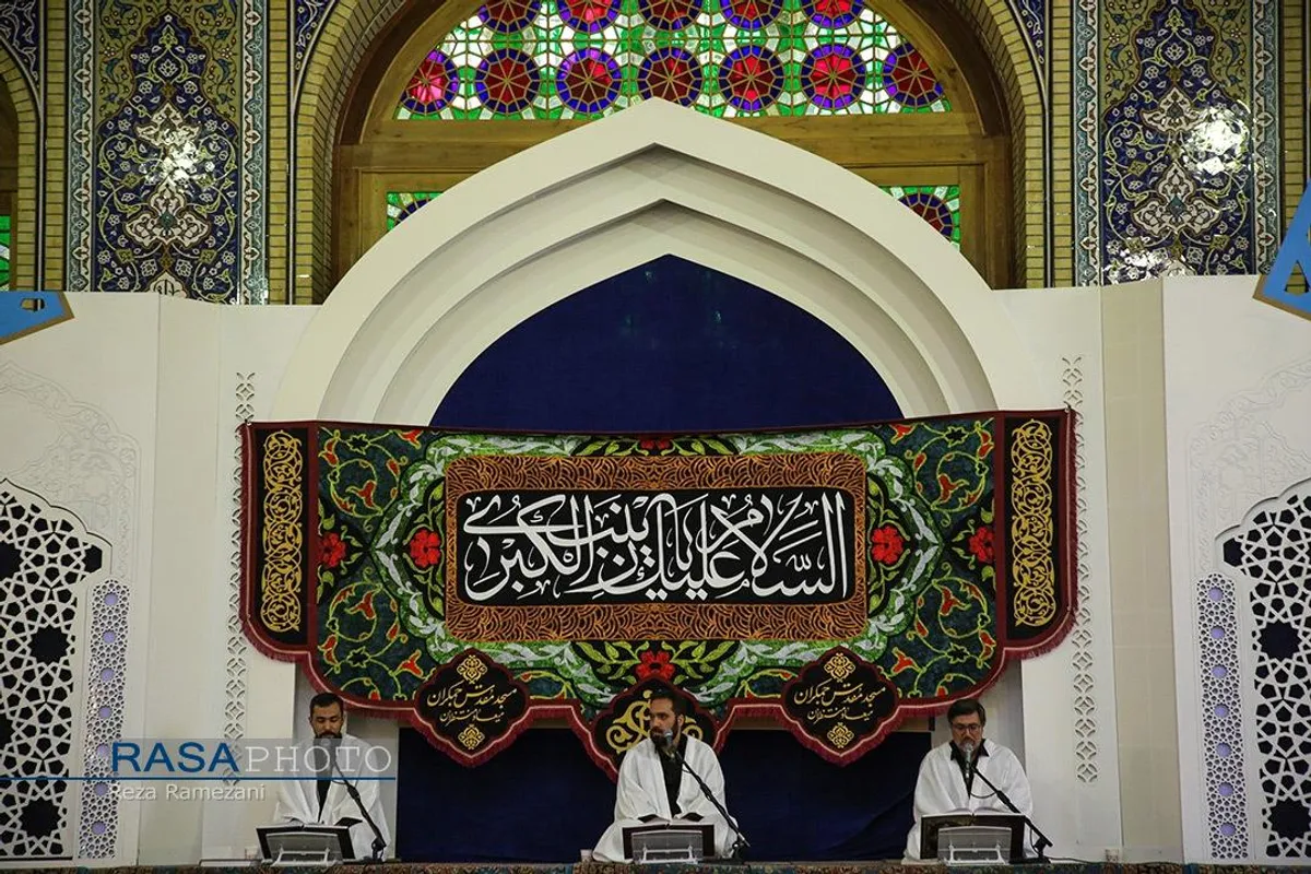 مراسم معنوی اعمال "ام داوود" در مسجد مقدس جمکران