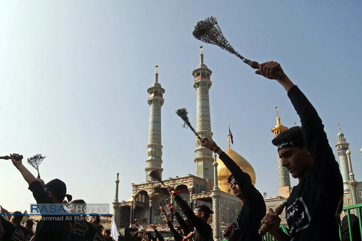 عزاداری روز شهادت حضرت امام رضا (علیه السلام) در قم