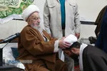 جشن عمامه گذاری تعدادی از طلاب در روز نیمه شعبان