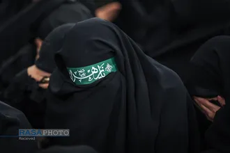 مراسم عزاداری شام شهادت حضرت فاطمه&zwnj;زهرا (سلام&zwnj;الله&zwnj;علیها) با حضور رهبر انقلاب