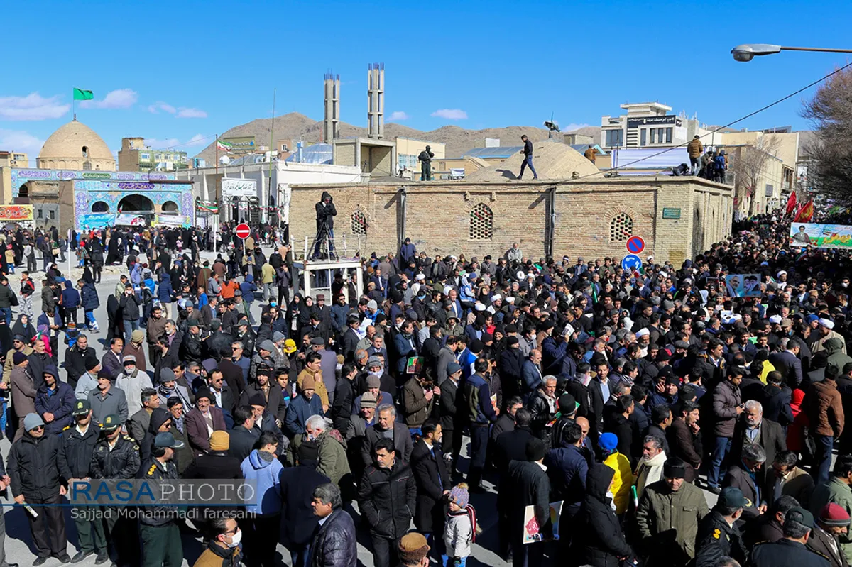 فجر سلیمانی | راهپیمایی پرشور ۲۲ بهمن در شهرکرد