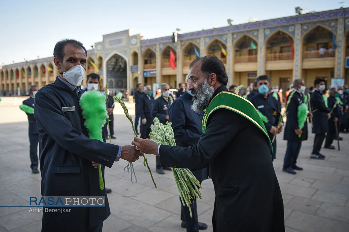 مراسم روز گرامیداشت حضرت احمد بن موسی الکاظم (ع) در شیراز&lrm;