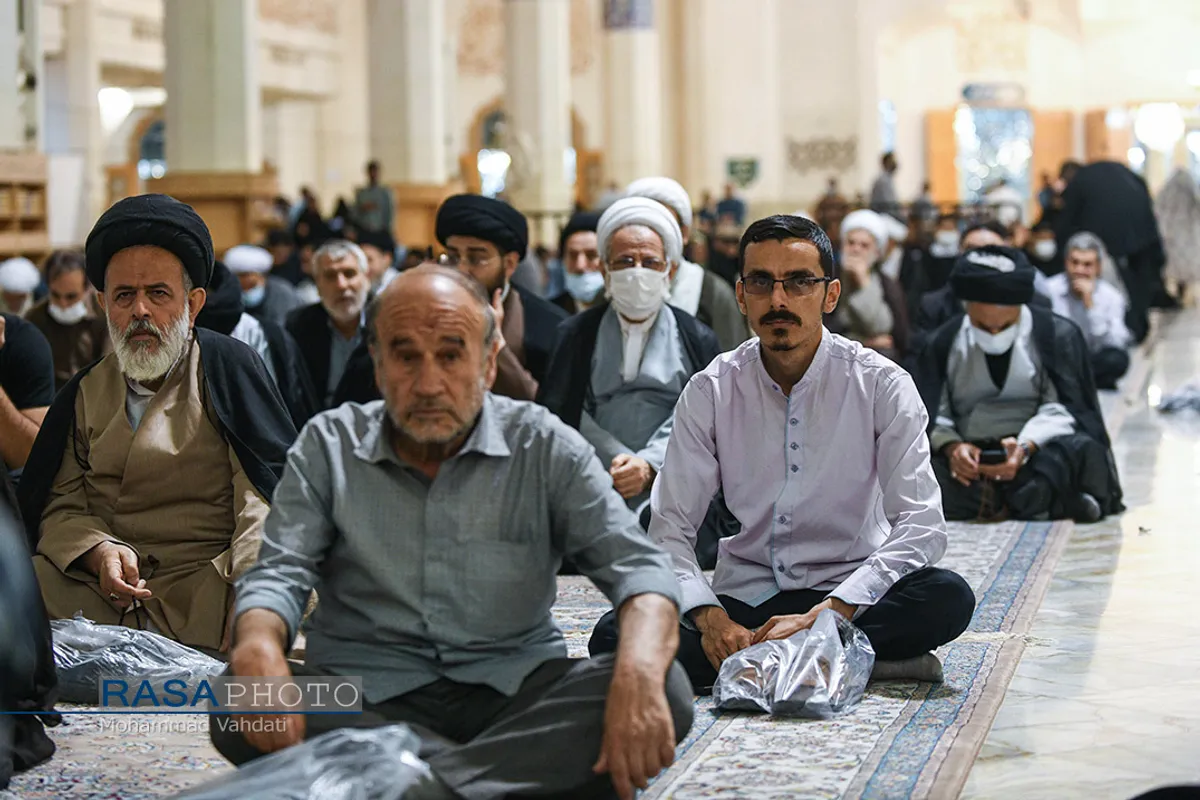 مراسم چهلمین روز ارتحال آیت الله علوی گرگانی