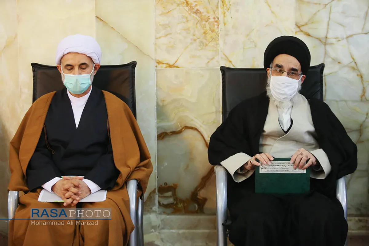 مراسم چهلم مرحوم آیت الله مجتهد شبستری در حرم کریمه اهل&zwnj;بیت (ع)