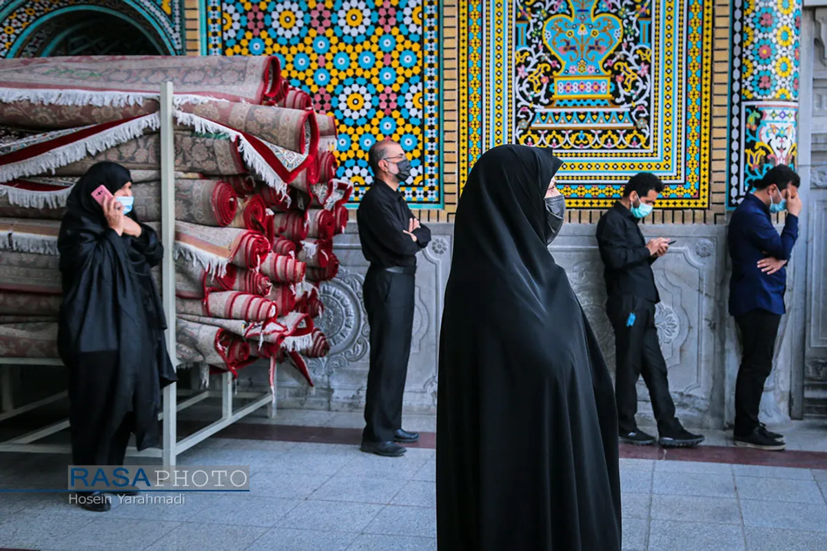 عزاداری روز شهادت حضرت امام علی بن موسی الرضا (ع) در قم