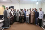 بازدید آیت الله موسوی جزایری از خبرگزاری رسا
