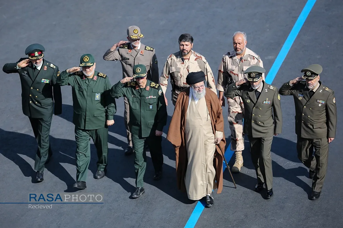 مراسم مشترک دانش&zwnj;آموختگی دانشگاه&zwnj;های افسری با حضور فرمانده کل قوا