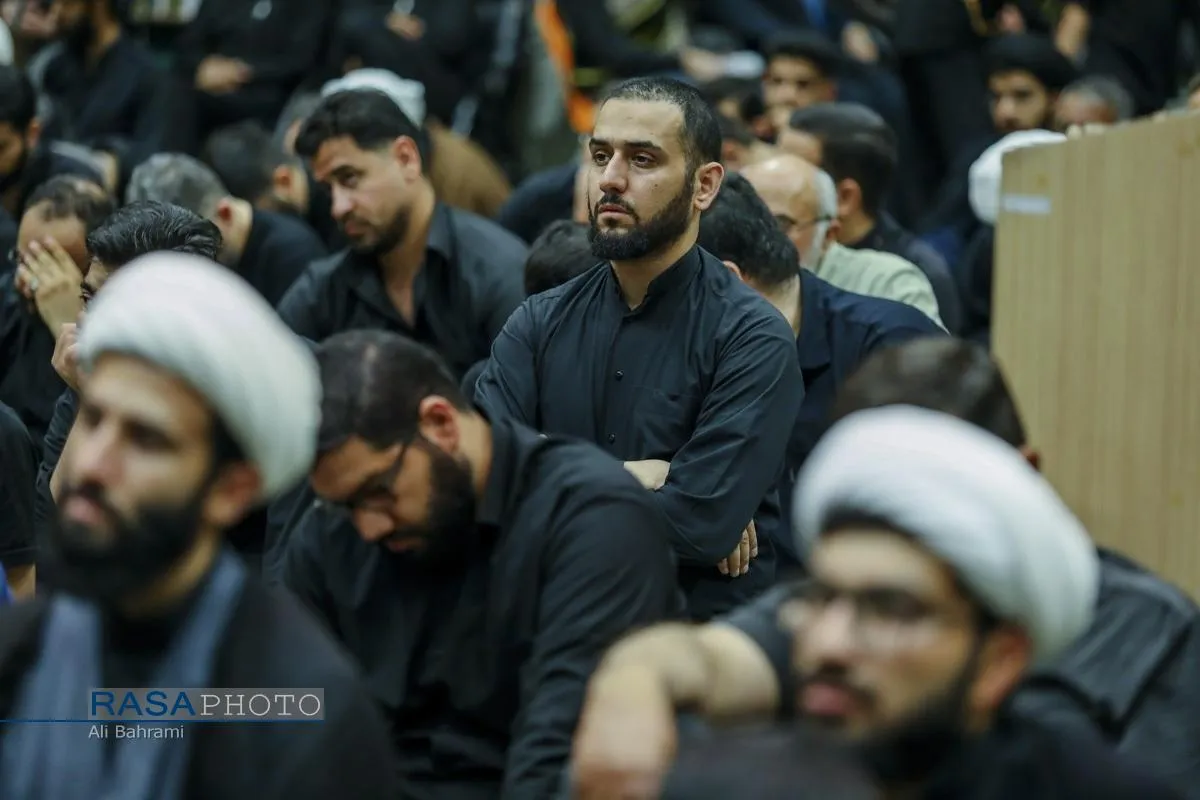 عزاداری شب سوم محرم در هیئت ثارالله قم