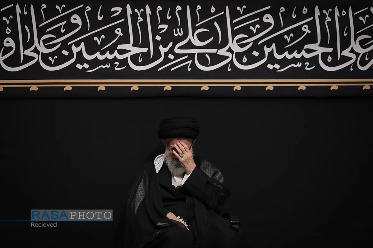 دومین شب مراسم عزاداری حضرت اباعبدالله الحسین (علیه&zwnj;السلام) با حضور رهبر انقلاب