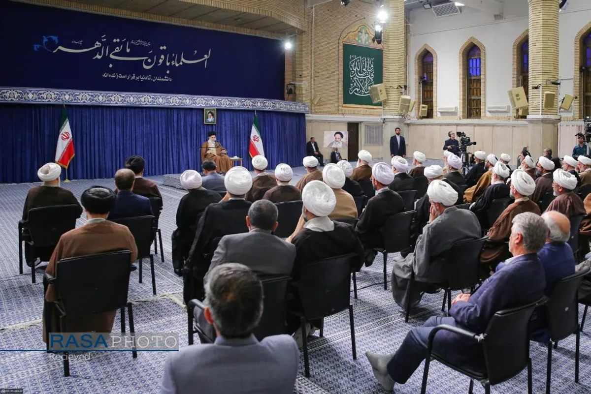دیدار اعضای ستاد برگزاری کنگره بین&zwnj;المللی بزرگداشت علامه طباطبائی با رهبر انقلاب