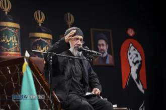 مراسم عزاداری شب عاشورای حسینی در جوار محل شهادت قائد شهید